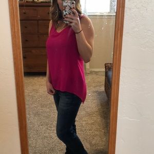 Hot pink express tank